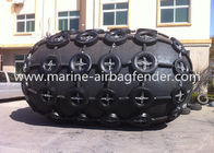 Ship To Ship Pneuamtic Rubber Fenders 2.0m*3.5m 50kPa With Chain Tyre Net