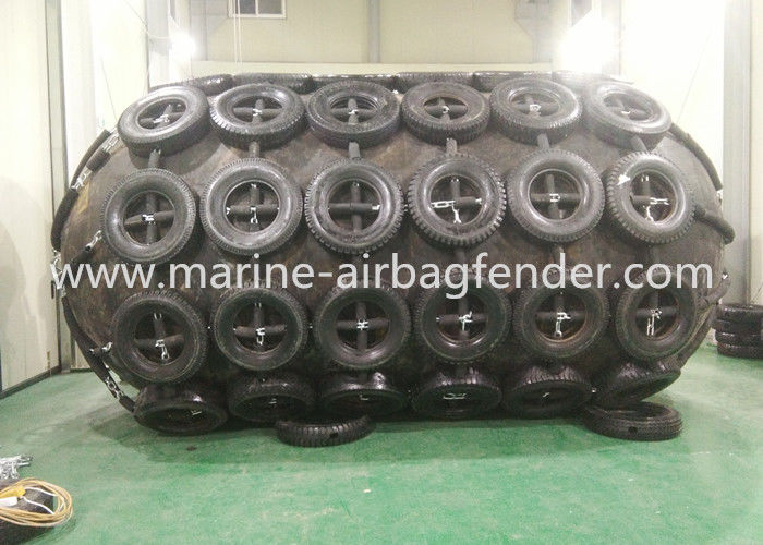 Safety Air Filled Pneumatic Marine Fender Durable Rubber No Air Leakage