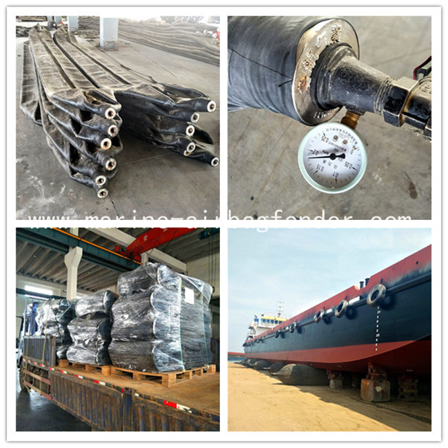 Boat Docking Ship Launching Airbags Heavy Duty Inflatable Air Bags For