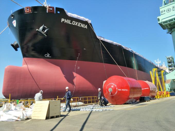 Dock Berthing Foam Filled Boat Fenders 200mm Diameter 0