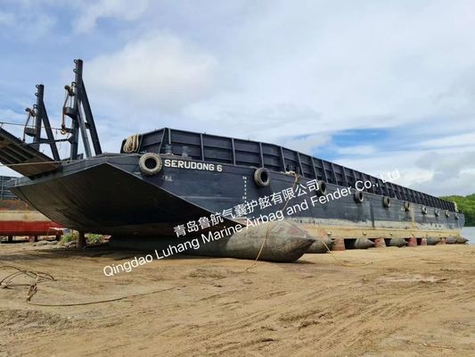 Marine Inflatable Airbag Shipyards Ship Salvage Airbags 1.5 X 10m 8 Layers