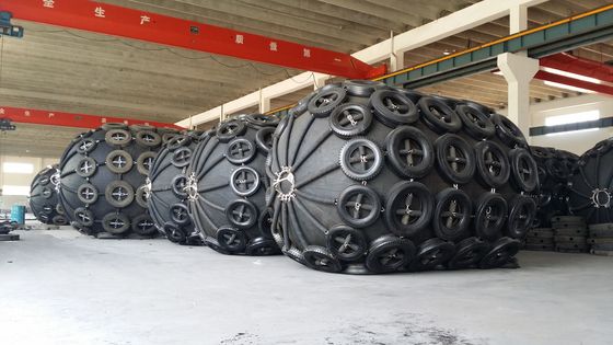 High Performance Pneumatic Rubber Fender For Ship Berthing And Docking 2m X 3.5m