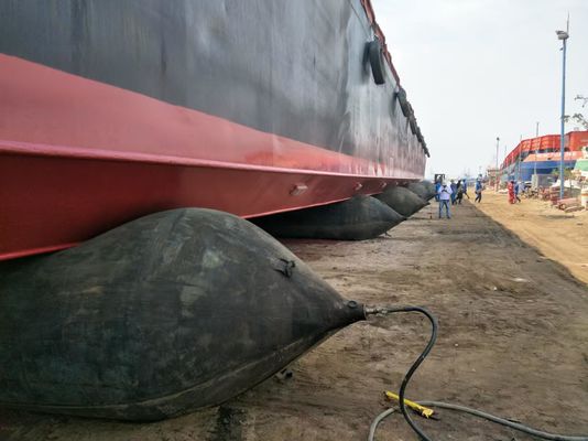Ship Launching Marine Rubber Airbags Customizable Durable