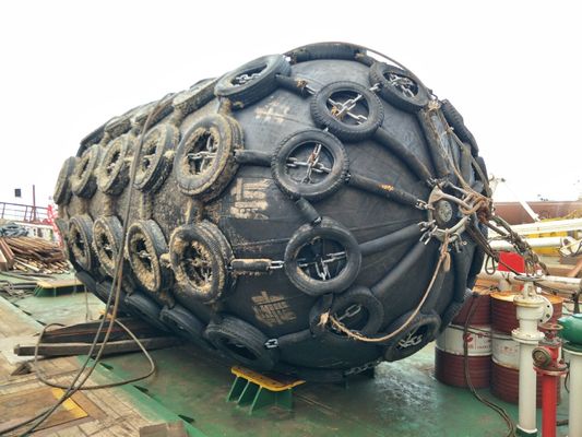 Compressed Air Filled Pneumatic Fenders For Damage Prevention In Marine Operations