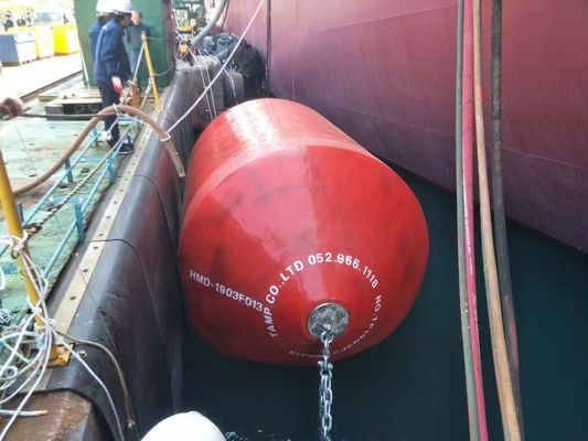 Ship To Ship Berthing Marine Foam Filled Fender Part Pneumatic Rubber Fender