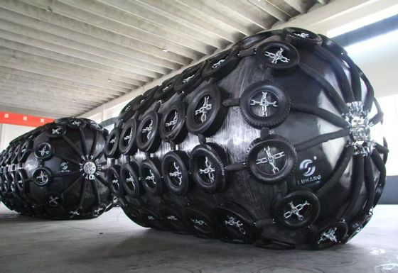 High Energy Absorption EVA Foam Filled Fender For Ship Dock Berthing