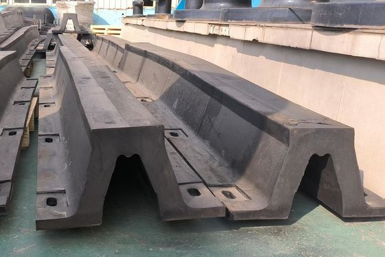 Arch Fenders for Impact Energy Conversion and Protection of Vessels and Docks in Port Facilities with High Traffic
