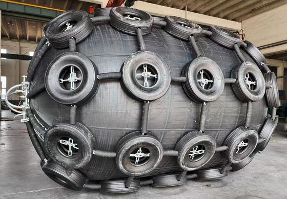 Pneumatic Marine Fender Ensuring Ship And Dock Safety With Exceptional Elasticity