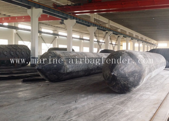 High-Performance Pneumatic Marine Airbag for Ship Launching and Docking
