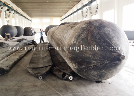 High-Performance Pneumatic Marine Airbag for Ship Launching and Docking