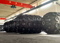 Black Gas Filled  Pneuamtic Rubber Fenders For Ship Berthing Protection