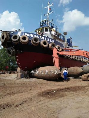 Docking Ships Deflated Pneumatic Marine Rubber Airbag