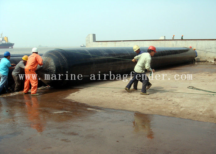 Natural Rubber Marine Salvage Air Lift Bags High Tensile Strength Custom Size
