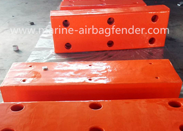 Square Flat Foam Filled Fenders For Quay And Bridge Piers Protection