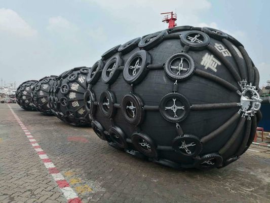 High Performance Pneumatic Rubber Fender For Ship Berthing And Docking 2m X 3.5m