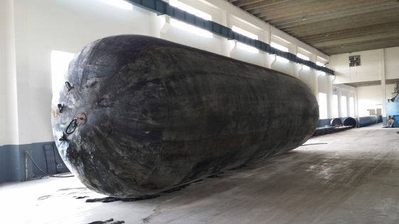 CB/T-3837 Standard 1.5m X 15m Marine Rubber Airbags For Vessel Lifting