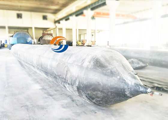 Inflatable Ship Watering Air Bags Diameter Length Customize For Boat Lifting